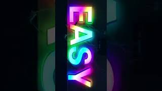 LED full color module case