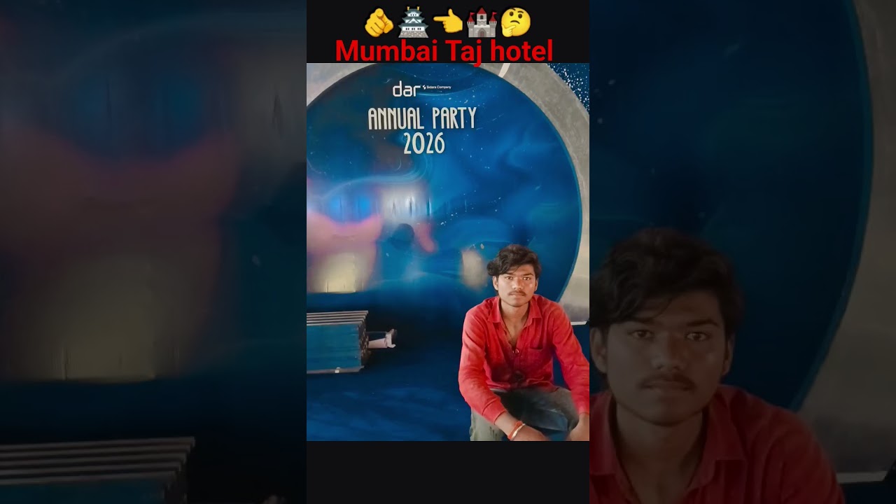 Mumbai Taj hotel 🏯 