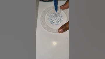 "Turning a €1 Spirograph into a Viral Masterpiece" #spirographshr #spirograph #asmr #satisfying