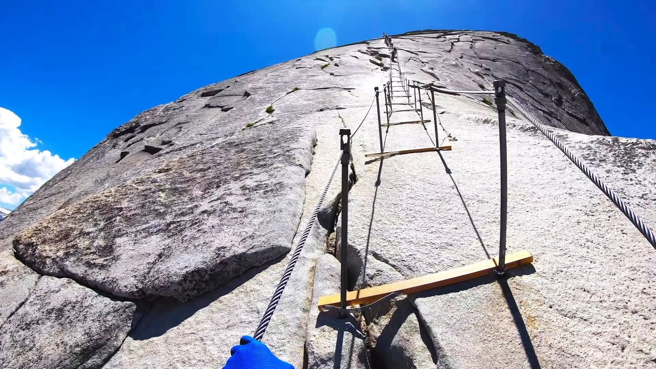 Hiking the Half Dome Cables in Yosemite 