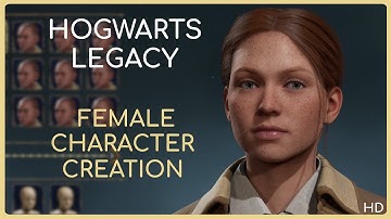 Hogwarts Legacy - Full Female Character Creation [No Commentary/HD]