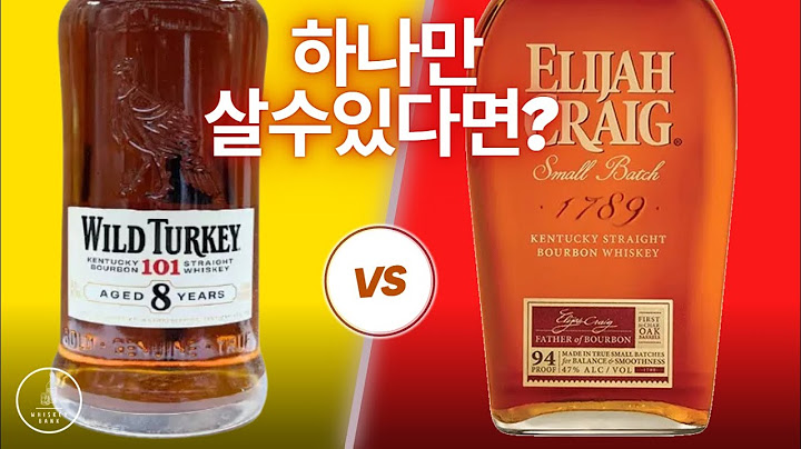 What's a better daily bourbon? Wild Türkiye 101 8 Year vs Elijah Craig Small Batch!