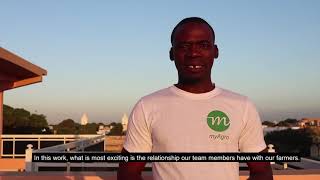 Abdoulaye Kone, myAgro Training Manager