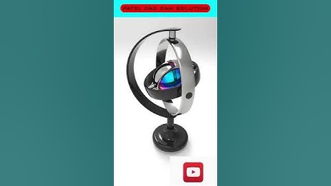 Gyroscope #shorts #short #shortsvideo #solidworks #fusion360 #cad #cam #3ddesign #viral #viralshort