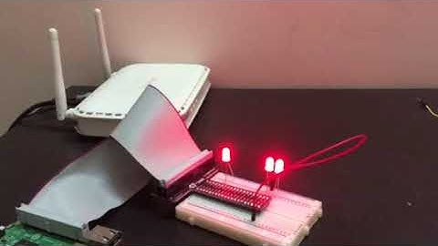 Binary Numbering LED in Raspberry-pi