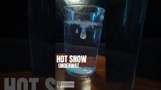 I Injected Super Glue Into Water… Then It Turned Into HOT SNOW! ❄️🔥😱 #experiment #diyscience #stem