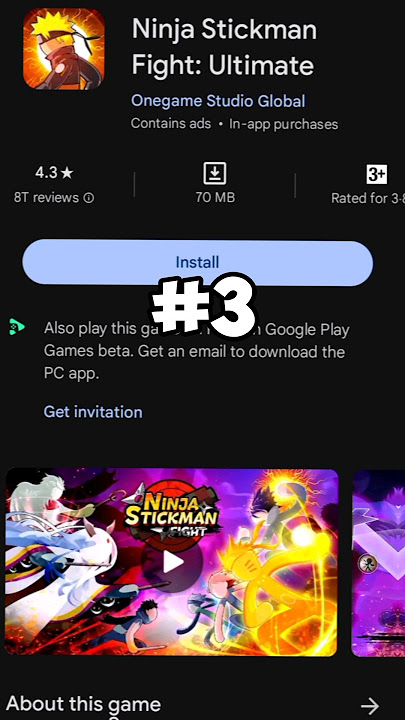 🔥TOP 3 *BEST* NARUTO GAMES FOR ANDROID #shorts #nature