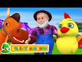 O velho macdonald tinha uma fazenda | Canção infantil | Little Treehouse Português | Educação