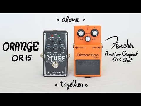 Boss DS-1 vs Electro Harmonix Nano Metal Muff | Demo + Review