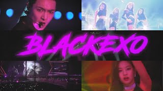 BLACKPINK & EXO (#BLACKEXO) - we're going back to the 80s