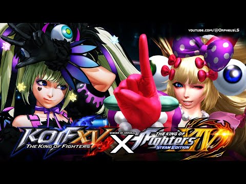KOF XV - SYLVIE PAULA PAULA COMPARISON WITH KOF XIV
