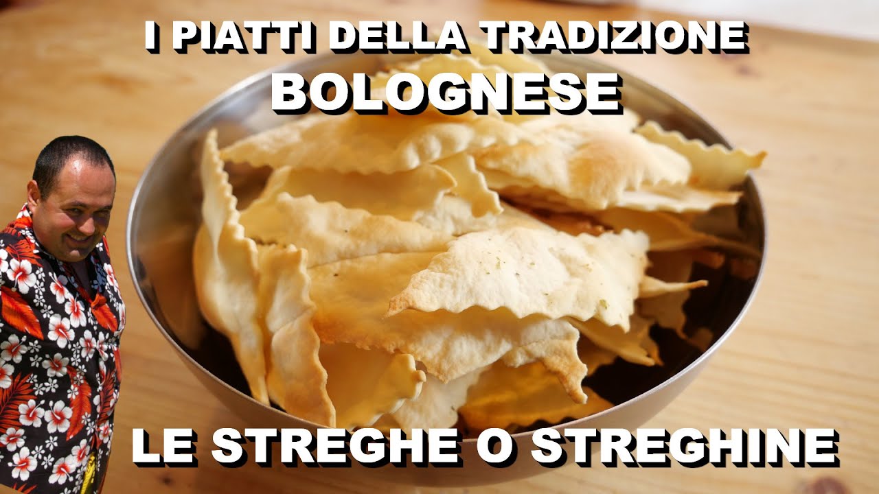 LE STREGHE O STREGHINE Bolognesi. Pane di prova per il fornaio ora adatto per aperitivo