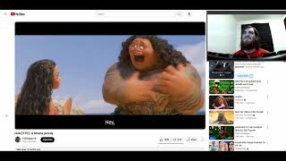 Nick Reacts To Nuts Ytp A Moana Parody By Faildragon