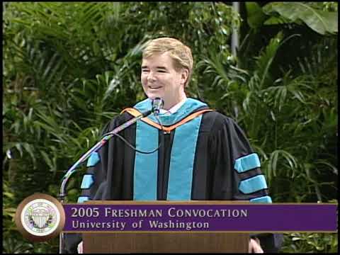 Archive: 2005 University of Washington Freshman Convocation, 09/25/2005