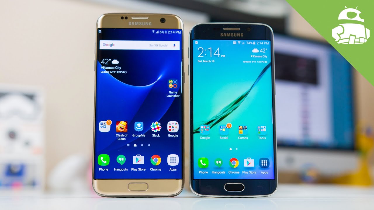 Samsung Galaxy S7 Edge and Samsung Galaxy S6 Edge - Comparison
