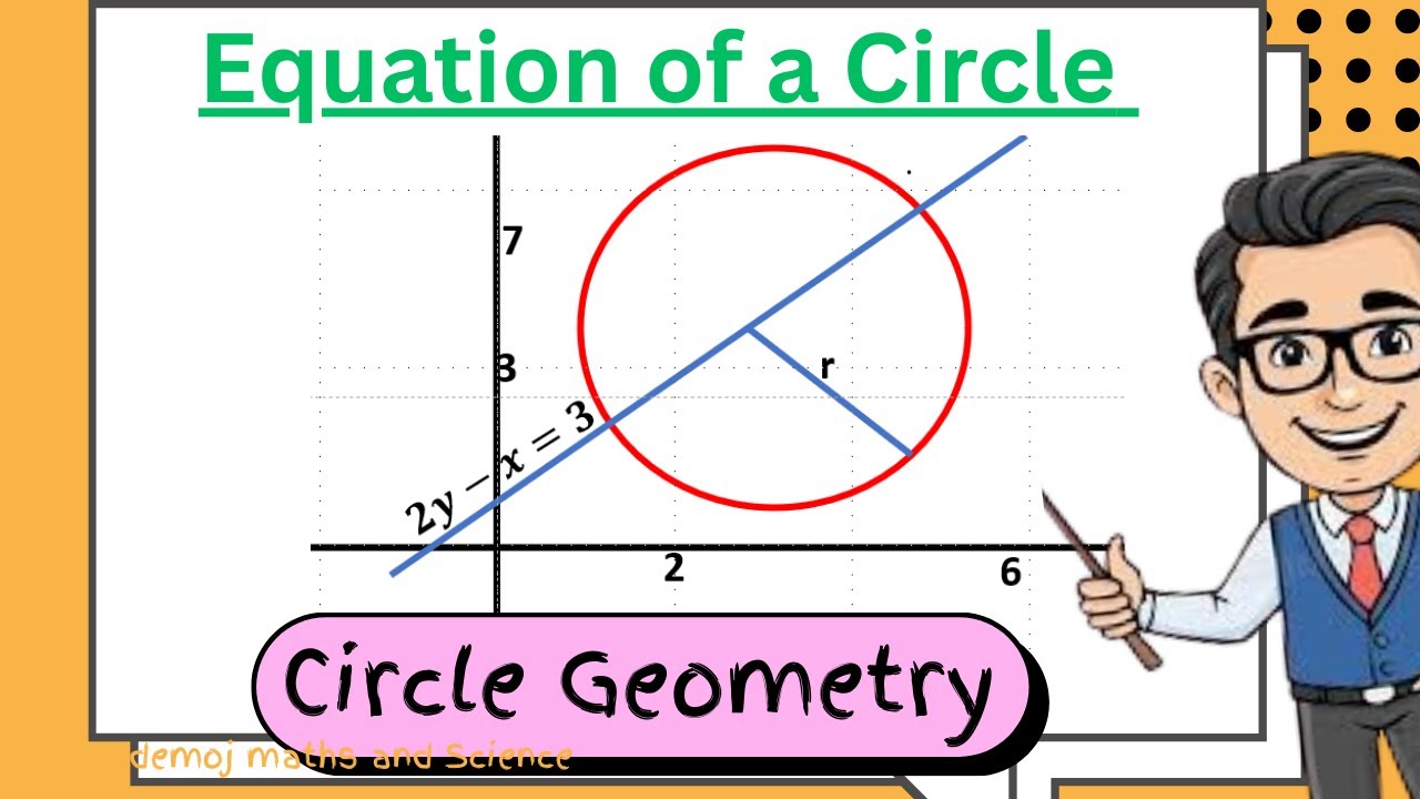 Не бойтесь окружностей! Решение задач на уравнения окружностей шаг за шагом.