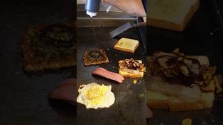 Special Korean Homemade Toast - Korean Street Food #Shortsvideo