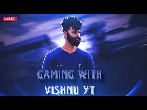 GAMING WITH VISHNU YT IS LIVE NOW 💥 !!!CS RANK PUSH ❤️‍🔥🥷!!!