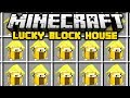 Minecraft LUCKY BLOCK HOUSE MOD (Mod Showcase)