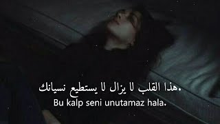 أغنية تركية ❤︎ حزينة ❤︎ عن الفقد والحنين 😢 مترجمة | Mood Down Mix - Sensiz Olmaz