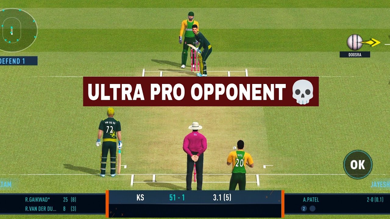High Scoring Thriller Match Against Pro Opponent 💀 | Real Cricket 24 ...