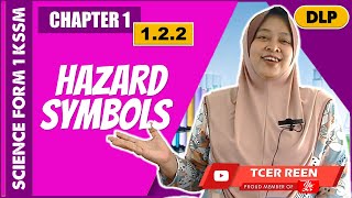 1.2.2 HAZARD SYMBOL | CHAPTER 1 SCIENCE FORM 1 DLP KSSM