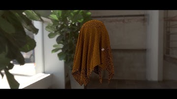 Cloth Texture Created Inside Auodesk Maya