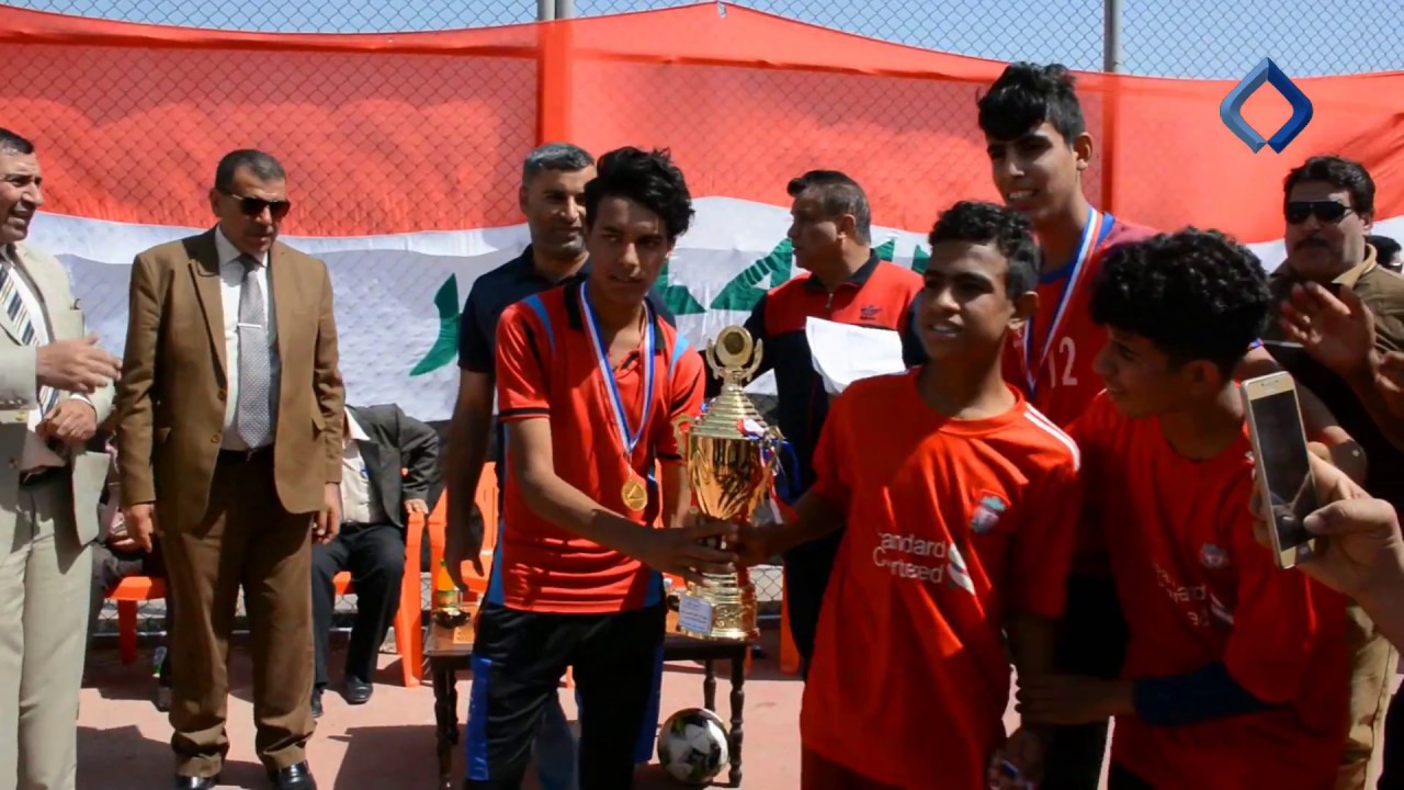 نهائيات المدارس المتوسطة والابتدائية لخماسي الكرة منطقة الشرش - قسم تربية القرنة