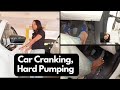 Car cranking by tata altrozhard revvinghard pedal pumpingbarefootsandalsdrivinggas pedal pump