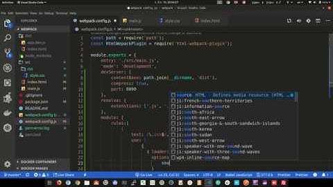 EP #04 Webpack css sass less js loader