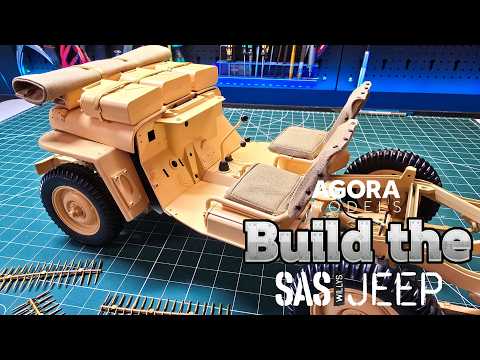 Agora Models SAS Willys Jeep Build - Pack 7 - Stages 46-52