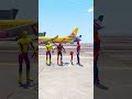 SPIDE-RMAN VS INFINITY SPIDER-MAN SUPERHEROES BATTLE #gta5 #hulk #shorts