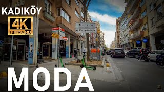 Kadıköy Moda Sunset Walking Tour [A Popular Destination For Young People] İstanbul | 2021 | 4K