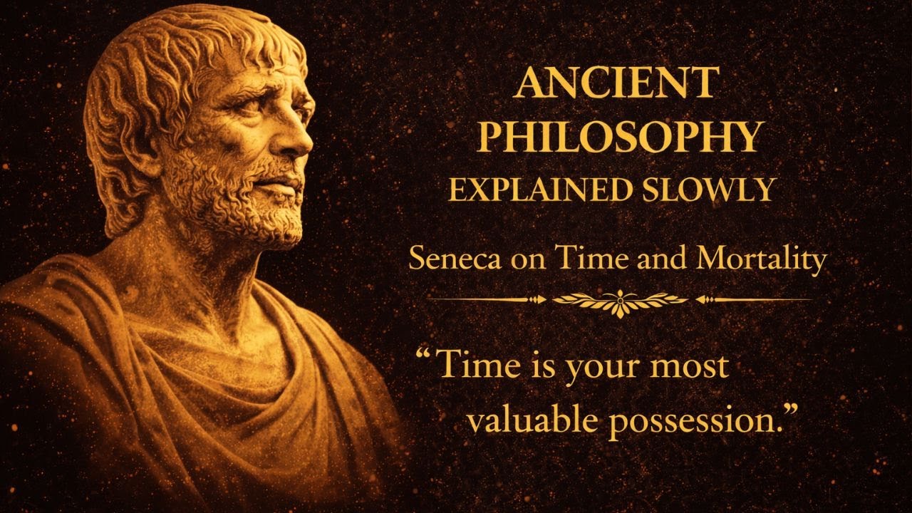 Ancient Philosophy Explained Slowly | Seneca on Time and Mortality