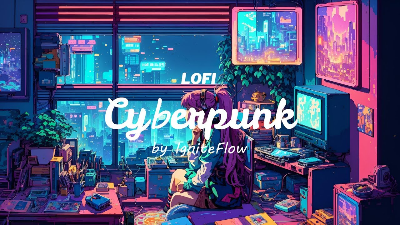 Cyberpunk Lofi 🕹️👾 | Arcade Mixtape for Music/Gaming/Studying - YouTube