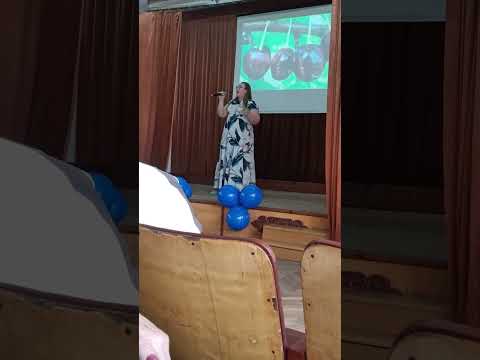 Выступление на открытие школьного фестиваля Новая волна 2023 песня Вишня Елена Есенина 25 11 23