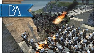 Massive Orc Army Surrounds Men, Elves, and Dwarves! - Third Age Total War Reforged