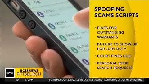 FBI Pittsburgh warns of phone spoofing scam