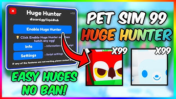 🎄Pet Sim 99 | Huge Hunter Script | Christmas Event ❄️ | MOBILE *PASTEBIN*