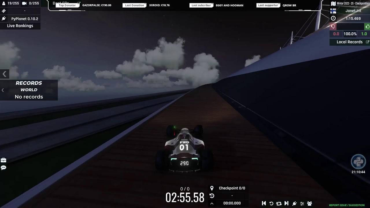 trying to check if there is a point in keeping checkpoints on the maps (checkpointless winter 2023)