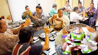 🤖 Is Buzz Lightyear a Sumo Wrestler now?! Massive Banquet! 🍲