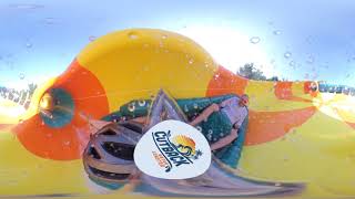 Cutback Water Coaster 360 VR POV | Water Country USA Williamsburg Virginia