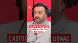 L'astuce de Cyril Lignac pour cuire du riz sans qu'il ne colle
