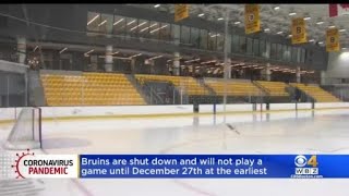All Boston Bruins Games Postponed Through December 26