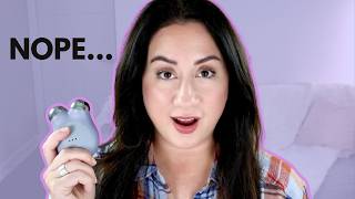 My Brutally Honest Review of the NuFace Mini+ Microcurrent Device, Before and After, 90 Day Results!