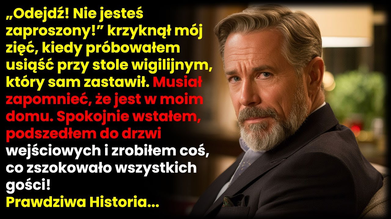 Indyk był złocisty, stół zastawiony dla dwunastu osób, a ja stałem w kuchni od piątej rano. To był mój dom. Mój stół. Moja porcelana po żonie. A jednak gdy wszyscy zasiedli, zrozumiałem, że nie ma...