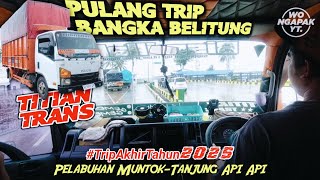 Download Lagu TRIP AKHIR TAHUN‼️ Pulang trip dari Bangka Belitung//Naik kapal goyang goyang😱 MP3