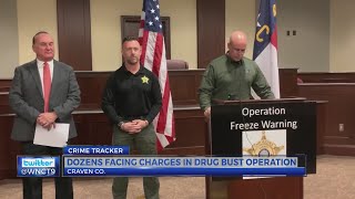 Craven County deputies arrest 36 as part of 'Operation Freeze Warning'