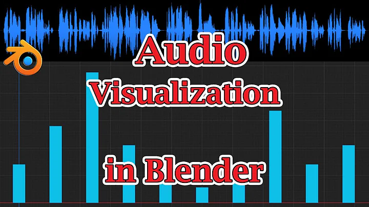 Audio Visualization in Blender | Convert Any Sound File or Audio Into F-Curve | Wave Form Animation