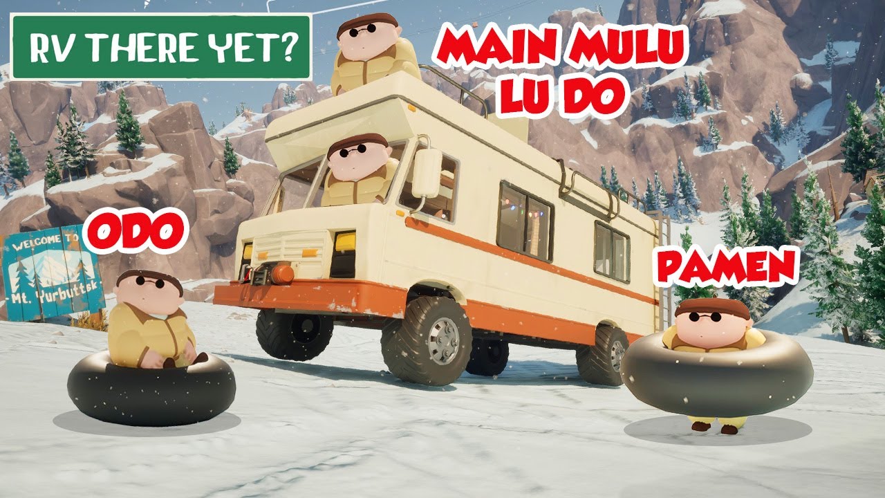 4 BOCIL NAIK GUNUNG ES PALING NGAKAK DI RV THERE YET!!!